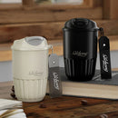 Axyaa Ceramic Liner Insulated Coffee Thermos Travel Mug