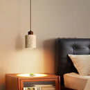 Axyaa Cross Border Yellow Stone Pendant Lamp - LED Energy Saving Option