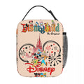Axyaa Mickey Mouse Lunch Bag: Insulated, Portable, Ideal for Boys, Kids, School, Picnic