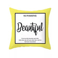 Axyaa Geometric Deer Pattern Cushion Cover for Sofa Decoration and Throw Pillow