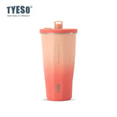 Axyaa 600ml Stainless Steel Thermos Water Bottle Coffee Cup Gradient Insulated Mug