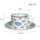 Axyaa Gold-plated Face Animal Ceramic Coffee Cup | Fine Bone Teacup | Home Decor & Gift