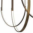 Axyaa Designer Shaped Belt Pendant Light for Modern Living Room and Restaurant