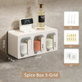 Axyaa Spice Box Organizer Seasoning Container Jar Kitchen Storage Rack