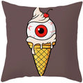 Axyaa Summer Ice Cream Cushion Cover - Yellow Fashion Home Decor
