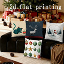 Axyaa Christmas Animal & Ornament Pillow Covers - Sofa Bedroom Car Decor