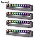 Axyaa Swing Dot Wall Washer Light 4PCS 12x15W RGBW LED Stage Effect for Party
