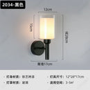 Axyaa Retro Glass LED Wall Lamp for Indoor Lighting Decoration