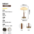 Axyaa Medieval Matsutake LED Floor Lamp Retro Luxury Designer Standing Lamp