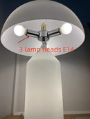 Axyaa Nordic Mushroom LED Desk Lamp Eye Protection Art Light for Living Room & Bedroom