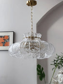 Axyaa Nordic Glass Chandelier LED Medieval Retro American French Style Home Decor
