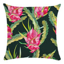 Axyaa Tropical Jungle Floral Cushion Cover