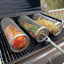 Axyaa Stainless Steel BBQ Campfire Grill Cage for Outdoor Cooking
