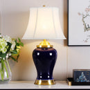Axyaa Ceramic Desk Lamp: Elegant Lighting for Home, Hotel, and more