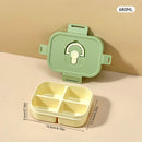 Axyaa Divided Lunch Box: Large Capacity, Sealed Container for Food, Fruit, Salad