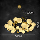 Axyaa LED Pendant Chandeliers for Modern Home Decor and Indoor Lighting