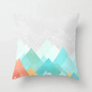 Axyaa Geometric Abstract Polyester Cushion Cover 45x45cm