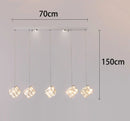 Axyaa Modern Indoor LED Chandeliers for Living Room Lighting