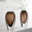 Axyaa Double-layer Bubble Glass Vase for Hydroponics and Flower Arrangement