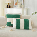 Axyaa Geometric Boho Cotton Cushion Cover for Home Decor