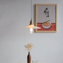 Axyaa Glass Pendant Lights Kitchen Restaurant Industrial Vintage LED Hanging Lamp