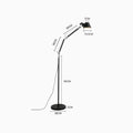 Axyaa Telescopic Long Arm Floor Lamp: Italian Designer, Creative Personality for Living Room