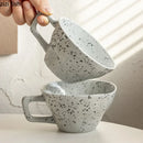 Axya Ceramic Handle Mug: Creative Beverage Cup for Coffee, Tea, Milk, and More