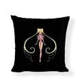 Axyaa Fairy Tale Violin Mermaid Pillowcase in Cartoon Style for Home Decor