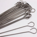 Axya Stainless Steel BBQ Skewers Set BBQ Grill Meat Kebab Sticks Outdoor Tools