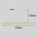 Axyaa Modern LED Pendant Chandeliers for Living Room and Dining Room
