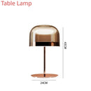 Axyaa Glass Pendant Light: Modern Nordic Table Lamp for Bedroom, Living Room, Restaurant.