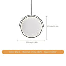 Axyaa Nordic Minimalist Chandelier for Restaurant Living Room Dining Bar Counter