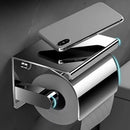 Axyaa Stainless Steel Kitchen Roll Holder Wall-Mounted Towel Rack