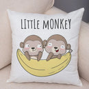 Axyaa Nordic Animal Pattern Cushion Set for Home Decor 45*45cm