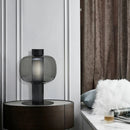 Axya Glass Table Lamp: Modern Light Luxury Bedroom Bedside Table Light.