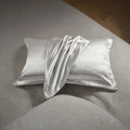 Axyaa Solid Color Silk Pillowcase Set - Queen Size 48x74cm