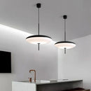 Axyaa Oval Pendant Light E27 Bulb Ceiling Hanging Lamp - Suspension Fixture