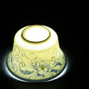 Axyaa Bird Tea Gaiwan Set - 350ml Porcelain Art Tea Bowl Kit