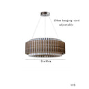Luxury Crystal Ceiling Chandelier LED by Axyaa: Modern Nordic Light Fixture for Living Room, Bedroom