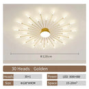 Axyaa Spiral Art LED Ceiling Lamp for Modern Interior Decoration