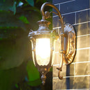 Axyaa Vintage Aluminum Outdoor Wall Lamp for Courtyard, Villa, Balcony, Garden