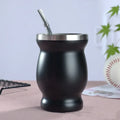 Axyaa 240ml Yerba Mate Stainless Steel Insulated Cup Set with Accessories