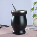Axyaa 240ml Yerba Mate Stainless Steel Insulated Cup Set with Accessories