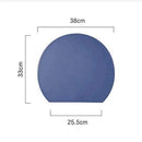 Silicone Round Placemats for Dining Table - Non-Slip & Heat Resistant Mats by Axyaa