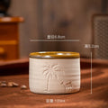Axyaa Desert Camel Coarse Pottery Espresso Coffee Cup - Creative Ceramic Mug