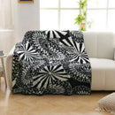 Axyaa Nordic Winter Fleece Sofa Blanket - Thick & Warm Bedside Flag
