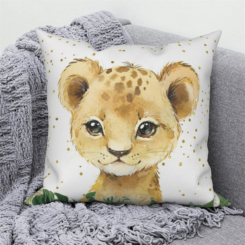 Axyaa Cute Animal Sofa Cushion Cover - 30x50