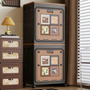 Axyaa Folding Clothing & Quilt Storage Box | Large Capacity Storage Cabinet