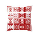 Axyaa Geometric Cushion Cover 45X45 Pillowcase for Home Decor