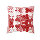 Axyaa Geometric Cushion Cover 45X45 Pillowcase for Home Decor
